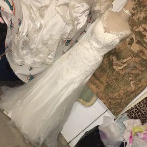 David bridal 6 beast 34 , wait 32 , length 70